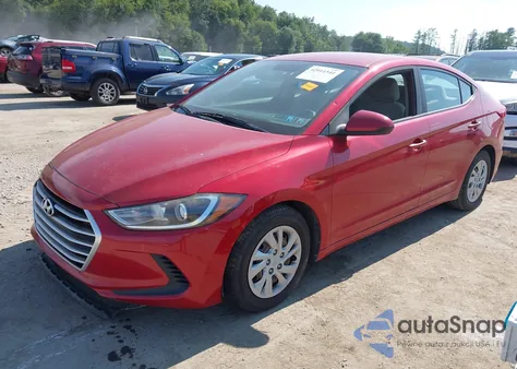 2017 Hyundai Elantra Se из США, поврежденный, VIN 5NPD74LF3HH036154